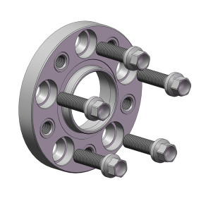 Podkładka do wysunięcia kół w Maserati 20 mm 5x114,3 dia 67,1 (NUT14x1,5)