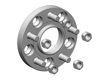Element dystansowy koła do Land Rover 20mm 5x120 dia 72,6 (M14)