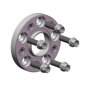 Podkładki zwiększające rozstaw kół do Mini, 20 mm, 5x112, średnica 66,6 (nakrętka 15x1,25)